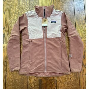 Patagonia Women's R2 CrossStrata Jacket Dulse Mauve Size XS NWT